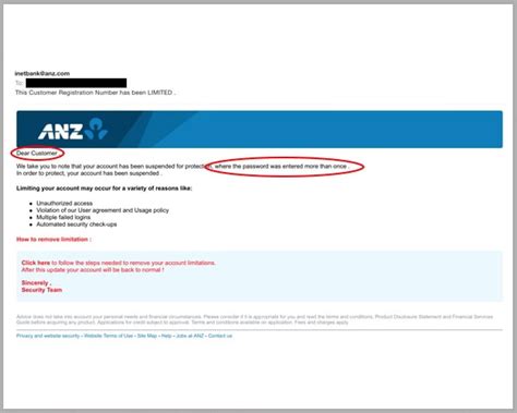 ANZ Customer Registration Number (CRN) .